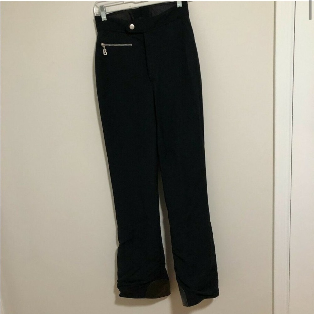 Bogner Black Ski Snow Pants Women Size 6 Long Made in USA